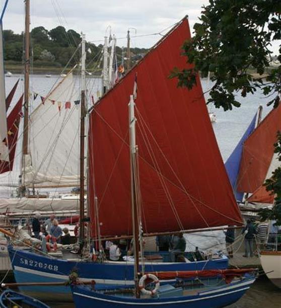 The museum of the Vilaine Maritime and its river camping Embruns Camoel between Arzal, La Roche Bernard and Pénestin south Morbihan